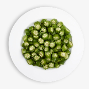 Chill Ripe Okra Cut1 X 20 Lbs - Okra
