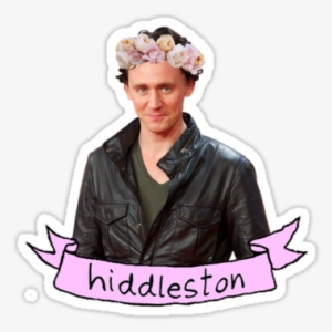 Hiddles And Flower Crown By Lauraschambers - Локи Png