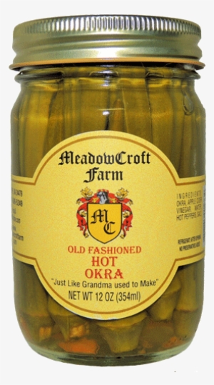 Hot Okra - Meadowcroft (2 Pack) Sweet German Pickles - Authentic