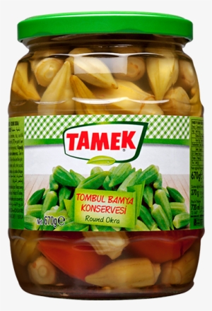 Tamek 720gm Okra - Tamek Boiled Okra 670g