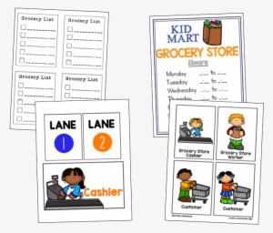 Pretend Play Props- Grocery Store