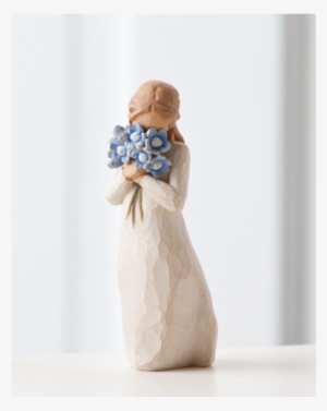 Forget Me Not - Forget-me-not Willow Tree Figurine