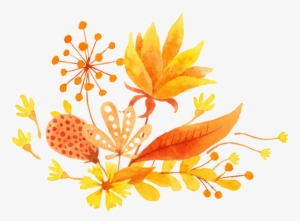 Cartoon Autumn Leaves Transparent Free Buckle Png - Fall Floral Monogram Initial Personalised Tote Bag