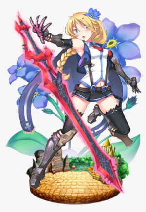 Portrait 135102 - Forget Me Not Flower Knight Girl