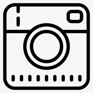 Instagram Transparent Logo Png - Old Instagram Logo Black And White