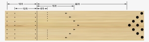 This A Bowling Lane With Description And Includes Dots - Bowling Alley Top View