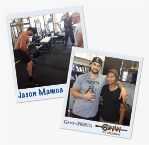 Jason Momoa Training With Mo - Jason Momoa