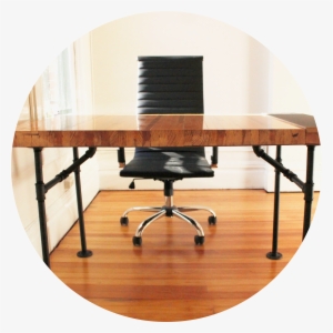 Reclaimed Bowling Lane Desk - Table