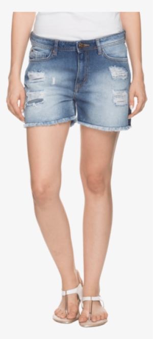 Womens Ripped Denim Shorts - Levis 569 Shorts Women