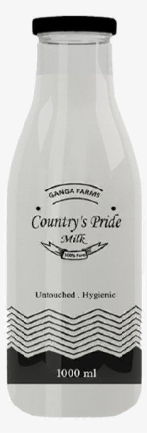 Milk Bottle - Glass Milk Bottle