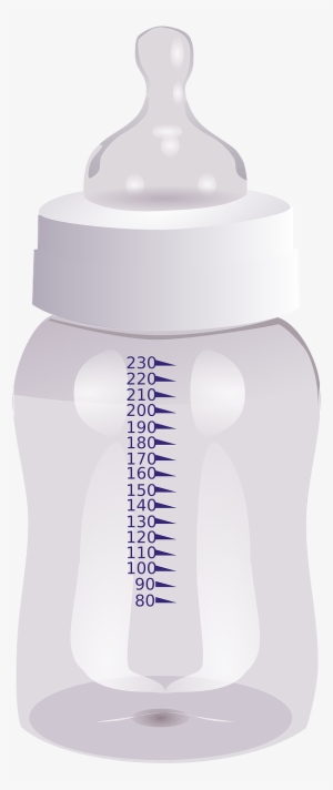 Baby Bottle White - Clipart Biberon