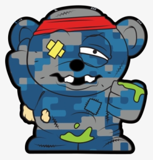 Stuffed-bear - Grossery Gang Limited Edition Sargent Stuffed Bear