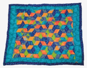 Baby Quilt Blue - Blue