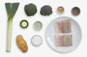 Crispy Barramundi With Melted Leek & Roasted Vegetables - Vegetable