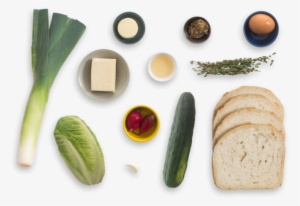 Fontina & Leek Grilled Cheese Sandwiches With Romaine, - Salad