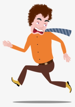 Man Run Cartoon Male Running Man Sport People - Cartoon