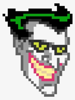 The Joker - Joker Pixel Art Minecraft