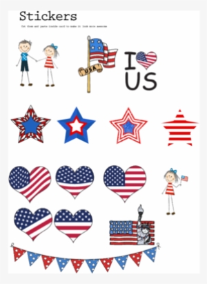 4th Of July Sticker Clipart - Independence Day