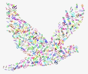 Medium Image - Peace Dove Transparent Background