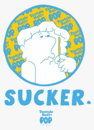 Tootsie Roll Sucker Men's Ringer T-shirt - Tootsie Pop