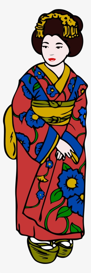 This Free Icons Png Design Of Woman In Kimono