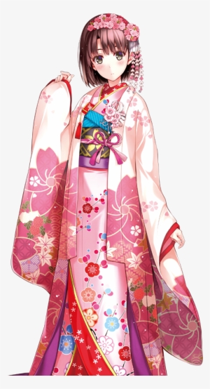 Aniplex Kimono Figures 03 - Katou Megumi Aniplex Kimono