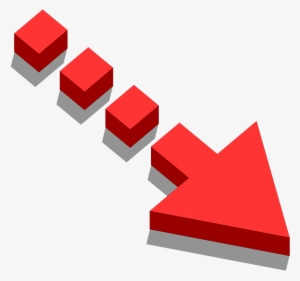 Red Arrow Sign Png - Dibujo Flecha Roja