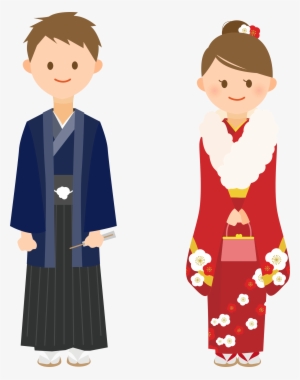 Kimono Clipart Public Domain - Coming Of Age Day