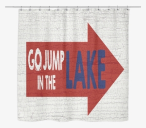 Unique Designer Fabric Shower Curtain Of A Big Red - Sewage Treatment Gas Emission