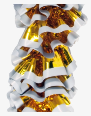 Ru1608 Ruffles 60inch Length Garland Gold - Amber