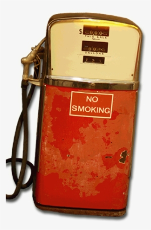 Old Gas Tank - Old Gas Pump Png