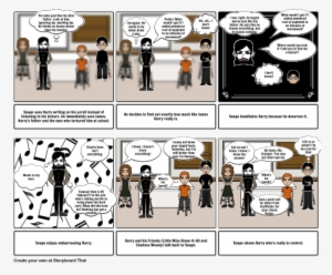 Snape Meets Harry - Comics