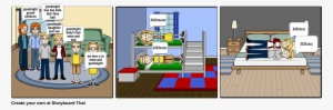 How Poeple Talk When Going To Sleep - Cartoon