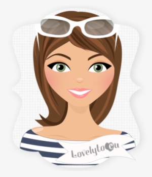 Custom Illustrations Cute Girl Blog Design - Cute Girl Character Png