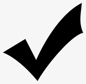 Png File - Check Mark Clipart Black And White