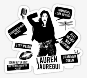 Yes Girl - Lauren Jauregui Stickers Png