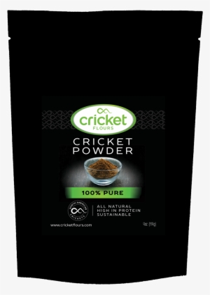 Cricket Flours 100 Pure Qtrlb Packaging Small - Cricket Flour: 100% Pure 1/2lb (north American) Cricket