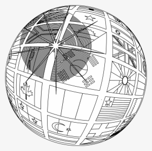 Globe-line Art - Clipart Library - Clip Art