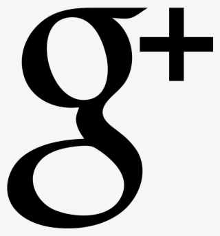 This Image Rendered As Png In Other Widths - Google+ Icon Png Black