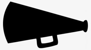 Cheer Megaphone Clipart Black And White Clipart Panda - Cheer Horn