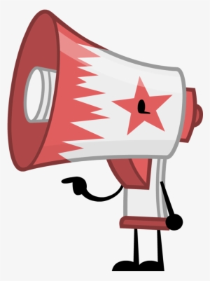 Free Download Megaphone Clipart Clip Art - Code Red Object Show Characters