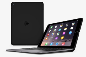 Cc - Clamcase Pro Keyboard Case For Ipad Air 2 (smoke/black)