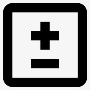 Plus And Minus Icon - 정책 아이콘
