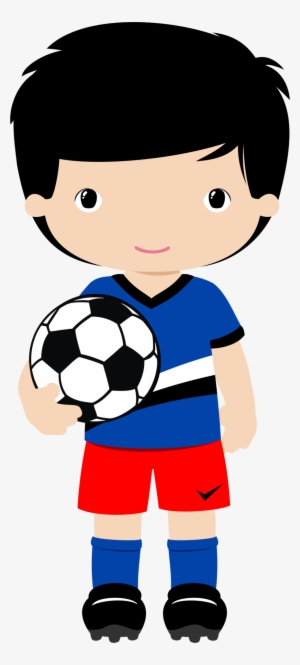 Sports & Ginástica Children Clipart, Football Themes, - Menino Jogando Bola Png