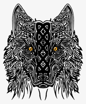 Celtic Wolf Tattoo By Dragonoir-d4r5t4b - Nordic Wolf Tattoo Designs