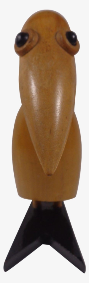 Mcm Counterpoint Wooden Dodo Bird Note Holder - Animal Figure