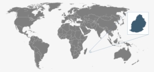 Image Source - Mauritius In Map Of India