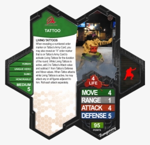 The Book Of Tattoo - Heroscape Commissioner Gordon
