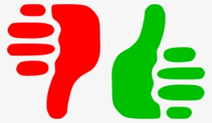 Thumbs Up Thumbs Down Clip Art At Clker Com Vector