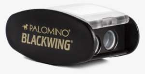 Palomino Blackwing Kum Pencil Sharpener Black Front - Blackwing Long Point Pencil Sharpener